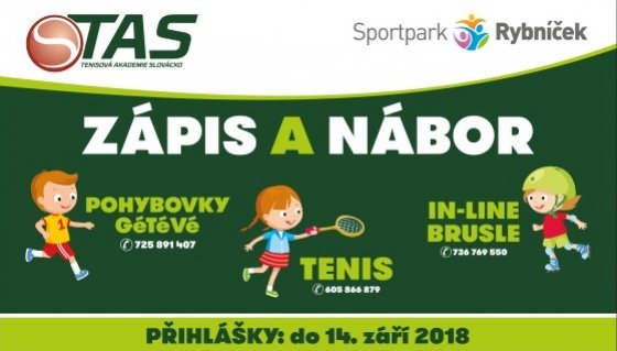 Zápis a nábor: sportovní kroužky